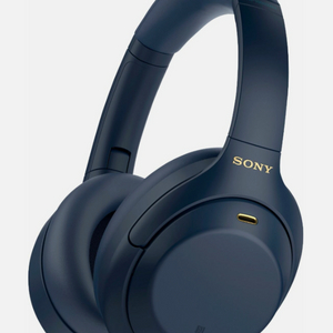 Sony WH-1000XM4 소니 무선 노이즈 캔슬링 헤드폰 - 미드나잇블루