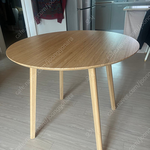 이케아 oppli 대나무 원형 테이블 식탁 / 10만