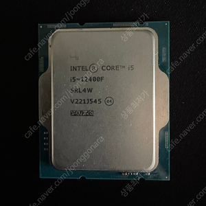 인텔 i5 12400f CPU 판매