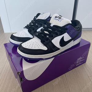 NIKE SB DUNK LOW PRO COURT PURPLE (BQ6817 500) 나이키SB 덩크로우 코트퍼플 사이즈 8.5 (265mm)﻿, 나코탭, 크림