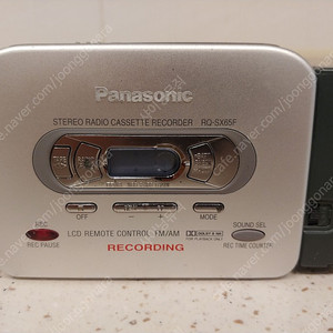 파나소닉(RQ-SX65F)-1 워크맨(라디오,카세트 레코더플레이어) 판매합니다.