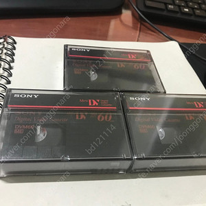 캠코더 6mm 테입 소니 SONY DVM-60 미개봉 3개 판매합니다.