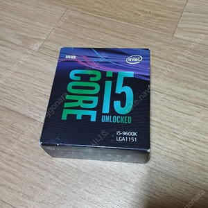 [택배비포함] 인텔 코어i5-9세대 9600K