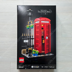 레고 21347 빨간 런던 공중전화 박스 (미개봉) LEGO 아이디어 (2024)