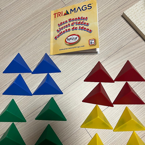 사월이네 삼각자석블럭 / 삼각자석블록 루덴스 TRI MAGS