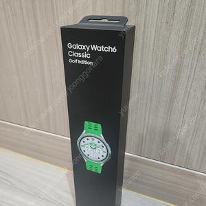 (미개봉 새제품) 갤럭시 워치6 클래식 골프에디션 거리측정기 43mm 판매합니다.