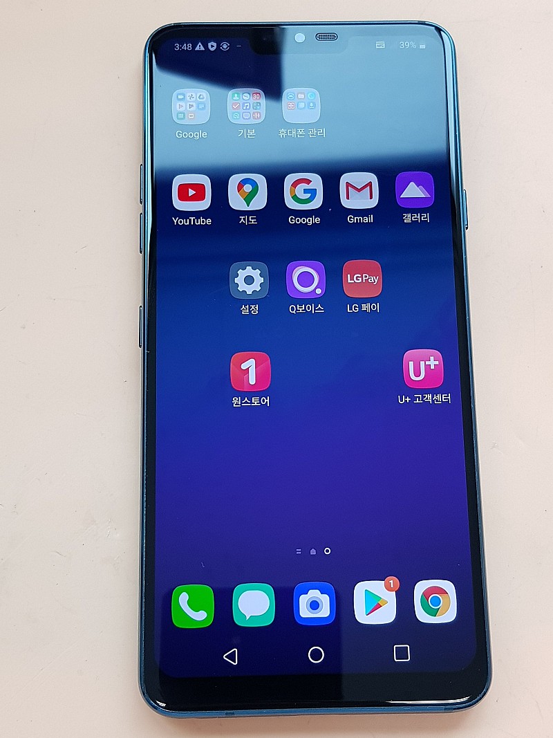 LG G7 64G 블루(G710) 깨끗한 무잔상 7.5만원