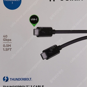 [미개봉품] ﻿벨킨 Thunderbolt 3 Type C to C 케이블 (F2CD084bt0.5M, F2CD084bt0.8M)﻿ 팝니다.
