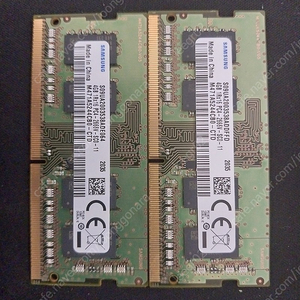 노트북용 삼성 메모리 pc4-2666V 4GB 1개 8천