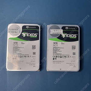 [판매] 시게이트 16TB 16테라 HDD EXOS 스카이호크 판매합니다