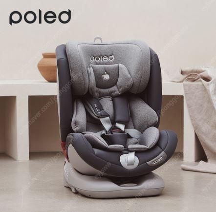 폴레드 올에이지 360 회전확장형 카시트 (ISOFIX & 락킹벨트)