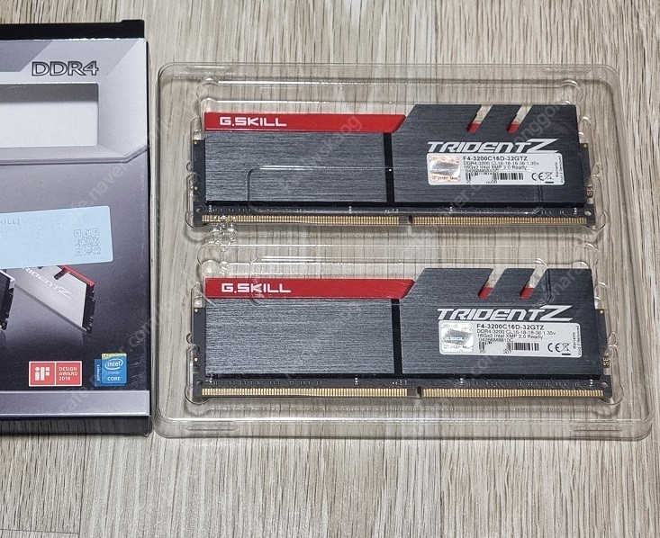 G.SKILL DDR4-3200 CL16 TRIDENT Z (32GB(16Gx2))