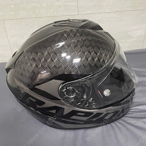 (미착용)MT라피드프로 카본 M 검정 헬멧