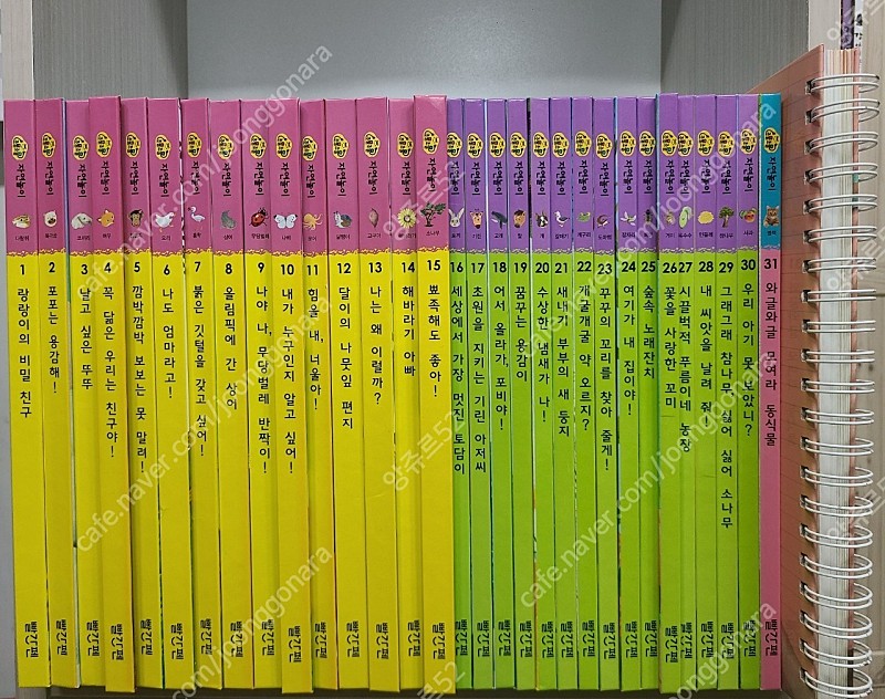 교원 빨간펜 조물조물 자연놀이 최신개정판 31권 큐알버전 택포
