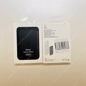 애플 정품 레더 맥세이프 카드지갑 2세대 (새상품)