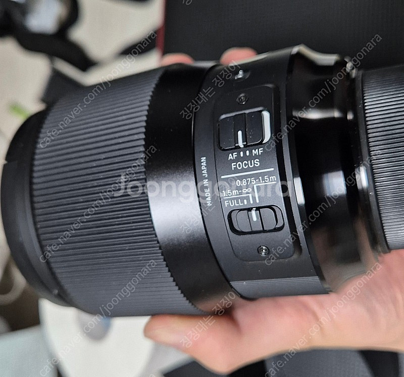 시그마 135mm f1.8 니콘F마운트+usb독 민트급...--3