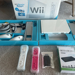(박스셋) 닌텐도 위 Wii 하드로더 / wii 정발 게임 + 고전 오락실 게임