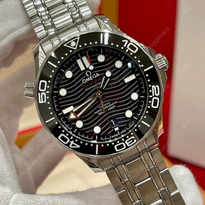 오메가 해마 블랙&화이트 침 블랙서클, 42mm 가격인하