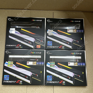 [미개봉]G.SKILL DDR5-6000 CL36 TRIDENT Z5 32G(16G*2개)