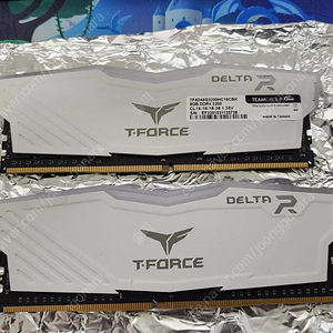 A급 팀 그룹 T-Force DDR4 3200 ram 8gx2 16g