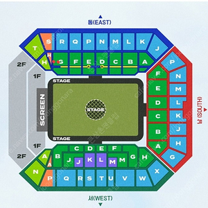 임영웅 서울콘서트 G구역 22열 1층 동 (1F EAST) VIP