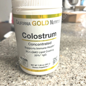아이허브 초유 1위 california gold nutrition 200g