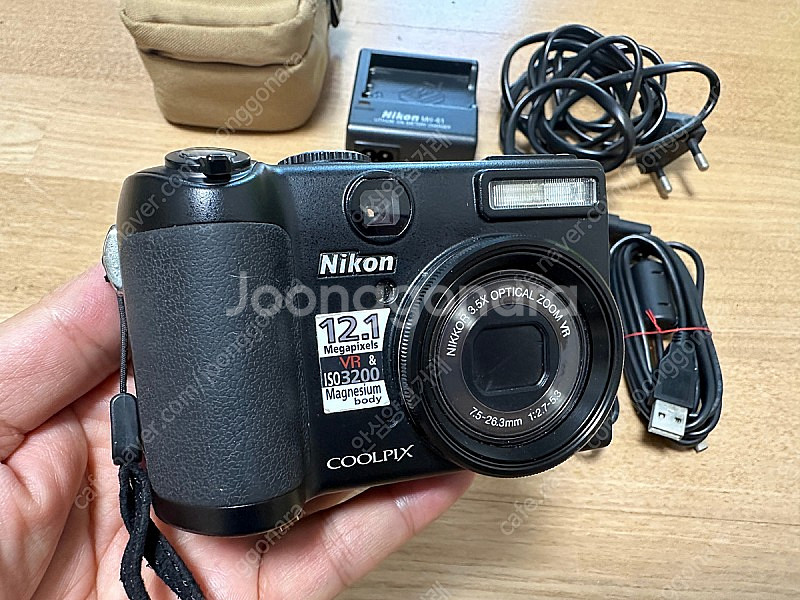 니콘 쿨픽스 Coolpix P5100 디지털카메라 중고...--1
