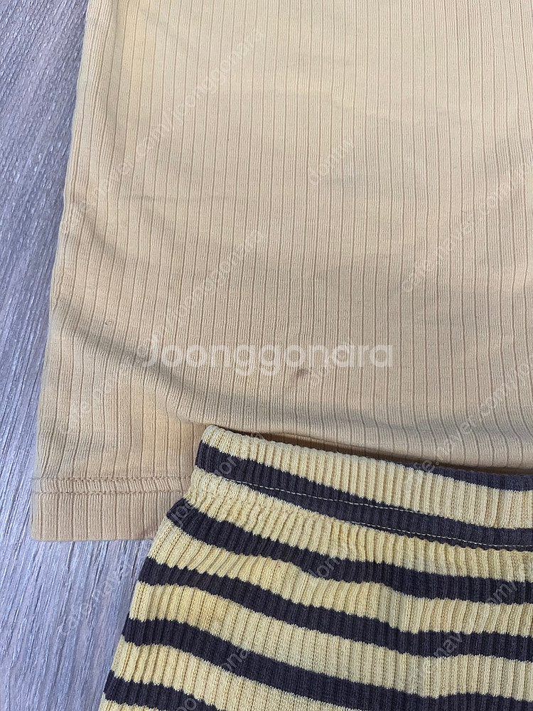 리미떼두두 반팔실내복2벌+실내슬리퍼--4