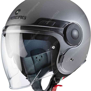 (신품) 카베르그 업타운 제트헬멧 (Caberg uptown Matt Gery Jet helmet) 무광 그레이