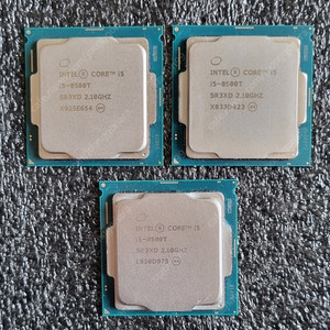 인텔 저전력 CPU (i5 8500T, i3 8100T, i7 4790s, 4785T, i5 3470T) 팝니다. (8500 8100 4790)