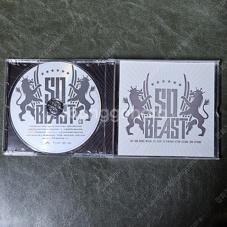 비스트 BEAST CD DVD 일본 CD 중고--3