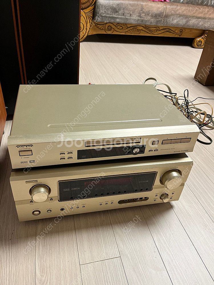 AV리시버 데논 AVR-2105 + Onkyo DVD ...--1