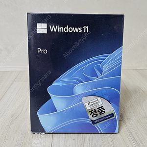 (미개봉) 윈도우11 프로 FPP 처음사용자용 Windows 11 Pro 정품 홈/Home 상위버
