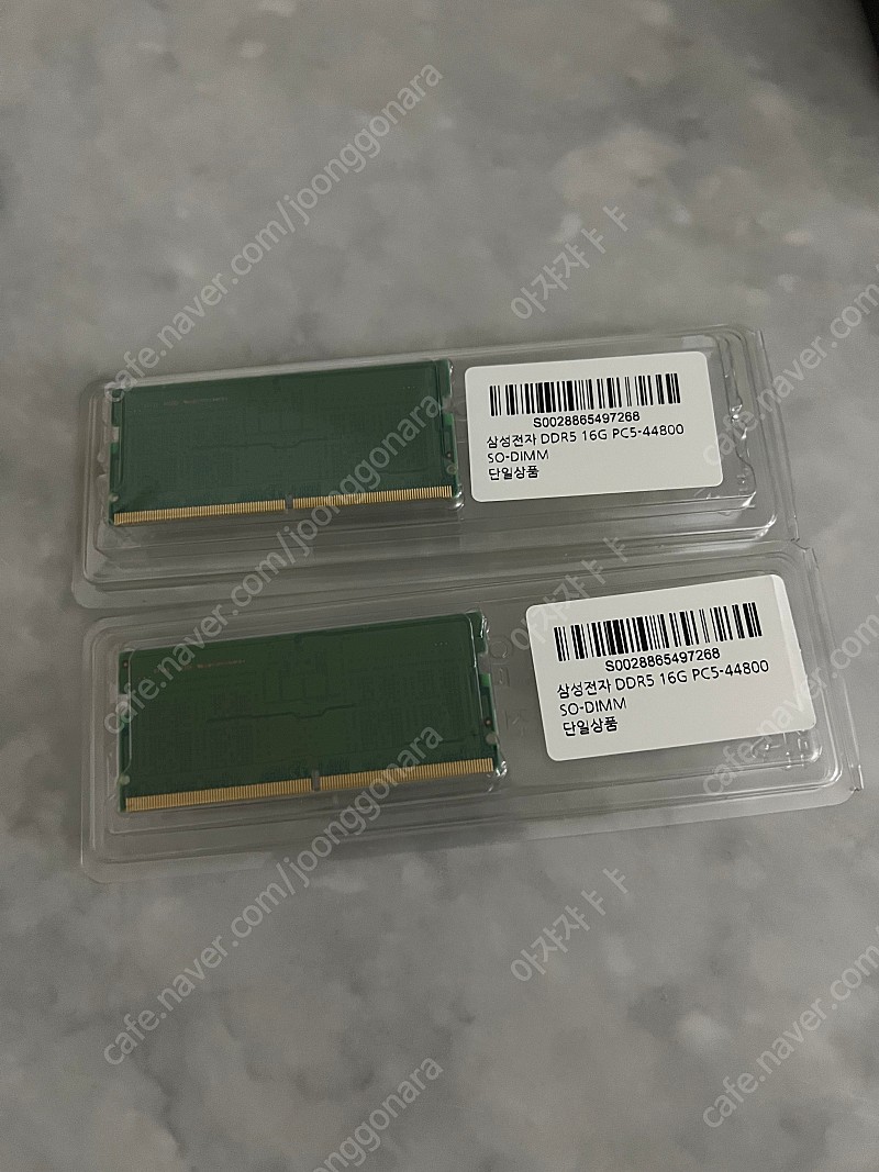 노트북용 메모리 RAM 삼성 DDR5 8GB