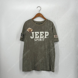 JEEP 지프 반팔 티셔츠 (XL size / KHAKI)