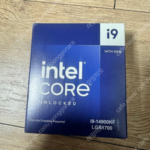 [53만]인텔 i9 14세대 14900kf 한번 사용싸게 판매합니다.(2박스)