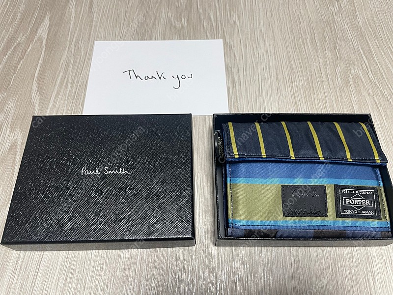 요시다 포터 X 폴 스미스 지갑 카키색(PAUL SMITH x PORTER WALLET) 판매