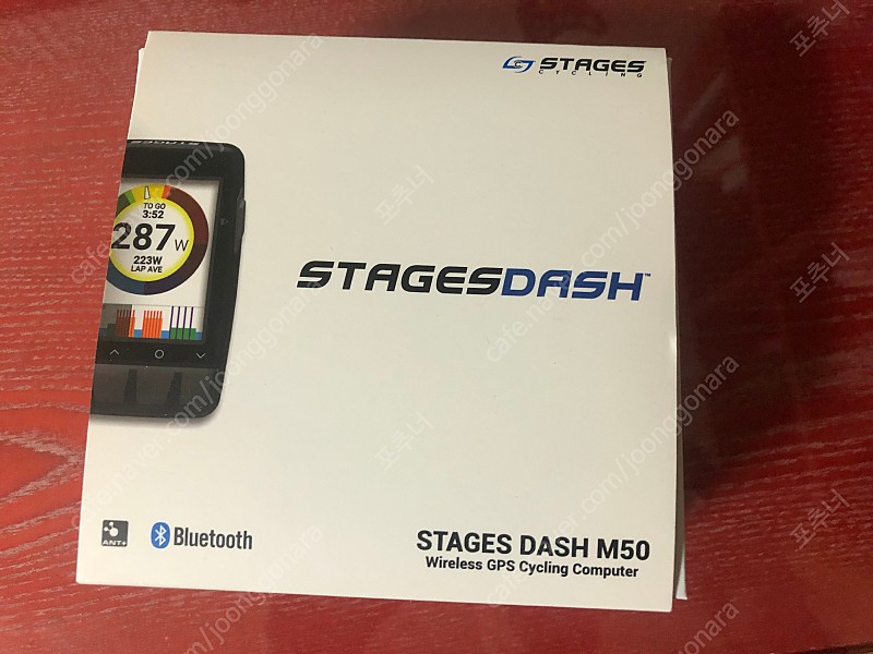 스테이지스 한글판 DASH M50 GPS 사이클링 컴퓨터(자전거GPS속도계)