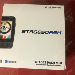 스테이지스 한글판 DASH M50 GPS 사이클링 컴퓨터(자전거GPS속도계)