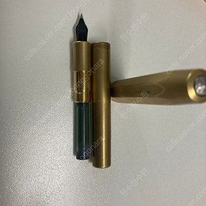 카웨코 브라스 스포츠 만년필 F닙 KAWECO BRASS