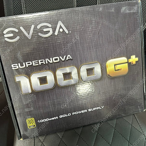 [가격인하] EVGA SUPERNOVA 1000G+ 80PLUS GOLD 파워서플라이 (리퍼 새제품)