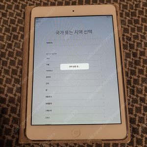 애플 아이패드 미니1 a1432 16기가 wifi