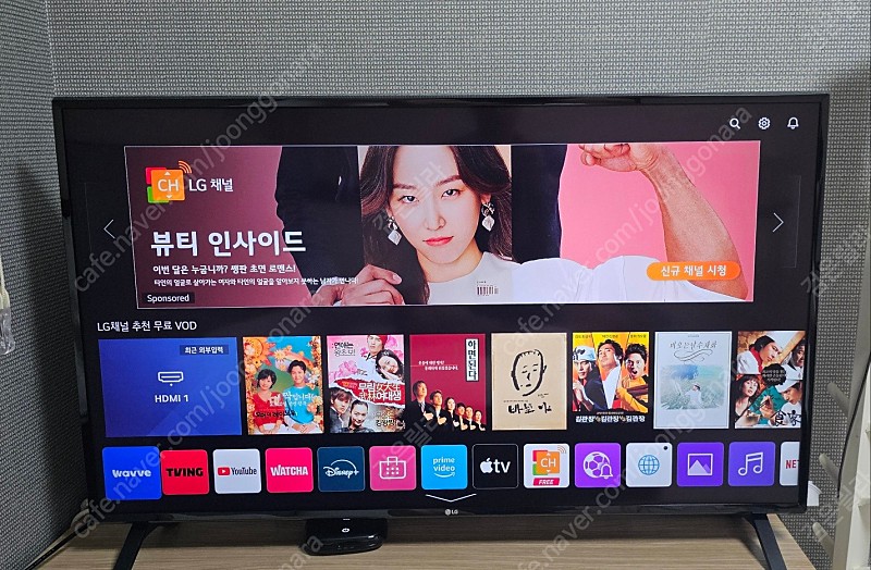 LG 49인치 4K UHD TV (49UN7800ENA) / 직거래 / 경기 군포 / 32만