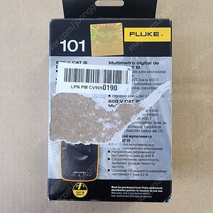플루크 101 포켓형 멀티 테스터 디지털 멀티미터 개봉 새상품