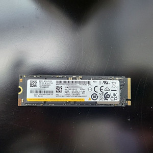 삼성 M.2 NVMe SSD PM9A1a 512GB 택포 판매합니다