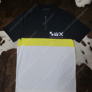 정품 루이비통 아메리카 컵 집업 폴로 티셔츠 XL