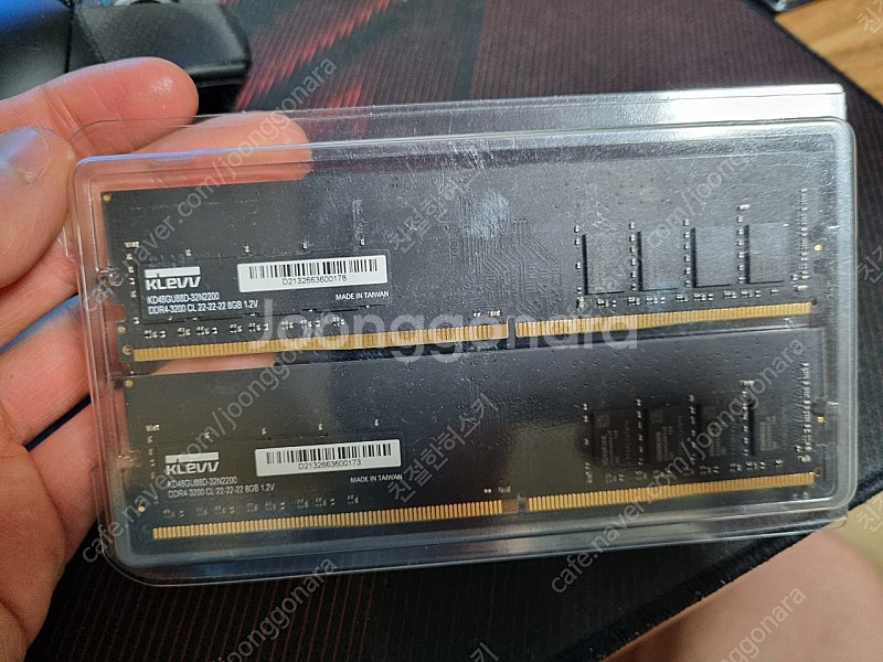 KLEVV DDR4 16GB 3200 (8GB * 2개...--0