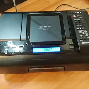 삼성 RCD-M75U 라디오,카세트 플레이어 리모콘 포함 35000