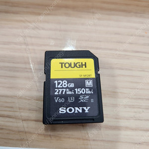 소니코리아SF-M128T 터프 UHS-II U3 V60 SDXC 128GB 메모리