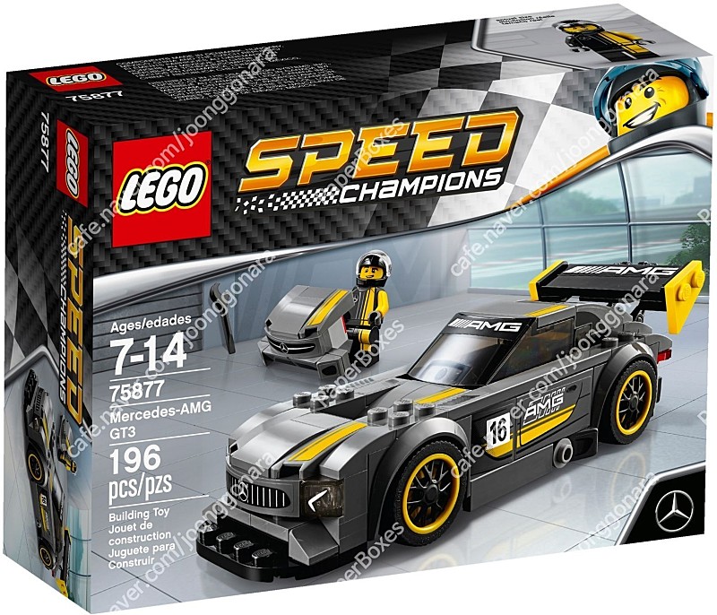 레고 75877 메르세데스 AMG GT3 (중고) LEGO 스피드챔피언 (2017)